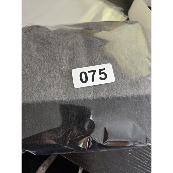 Amanda + Chelsea Pencil Skirt Woman's S Black Tan Colorblock Fuzzy Mohair NWT - Picture 9 of 9